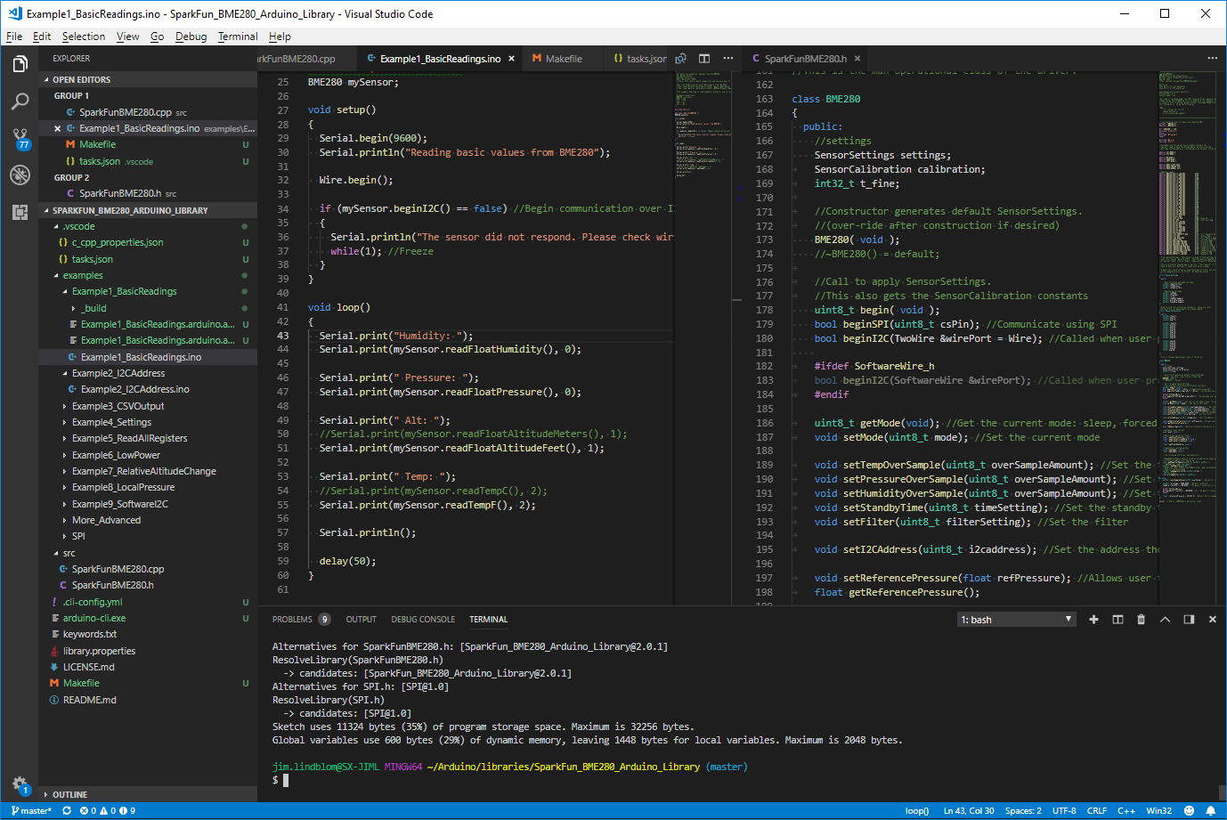 Visual Studio Code Extension for Arduino