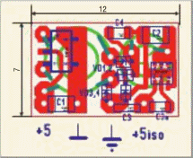 Разводка платы DC/DC-преобразователя с использованием контроллера SN6501