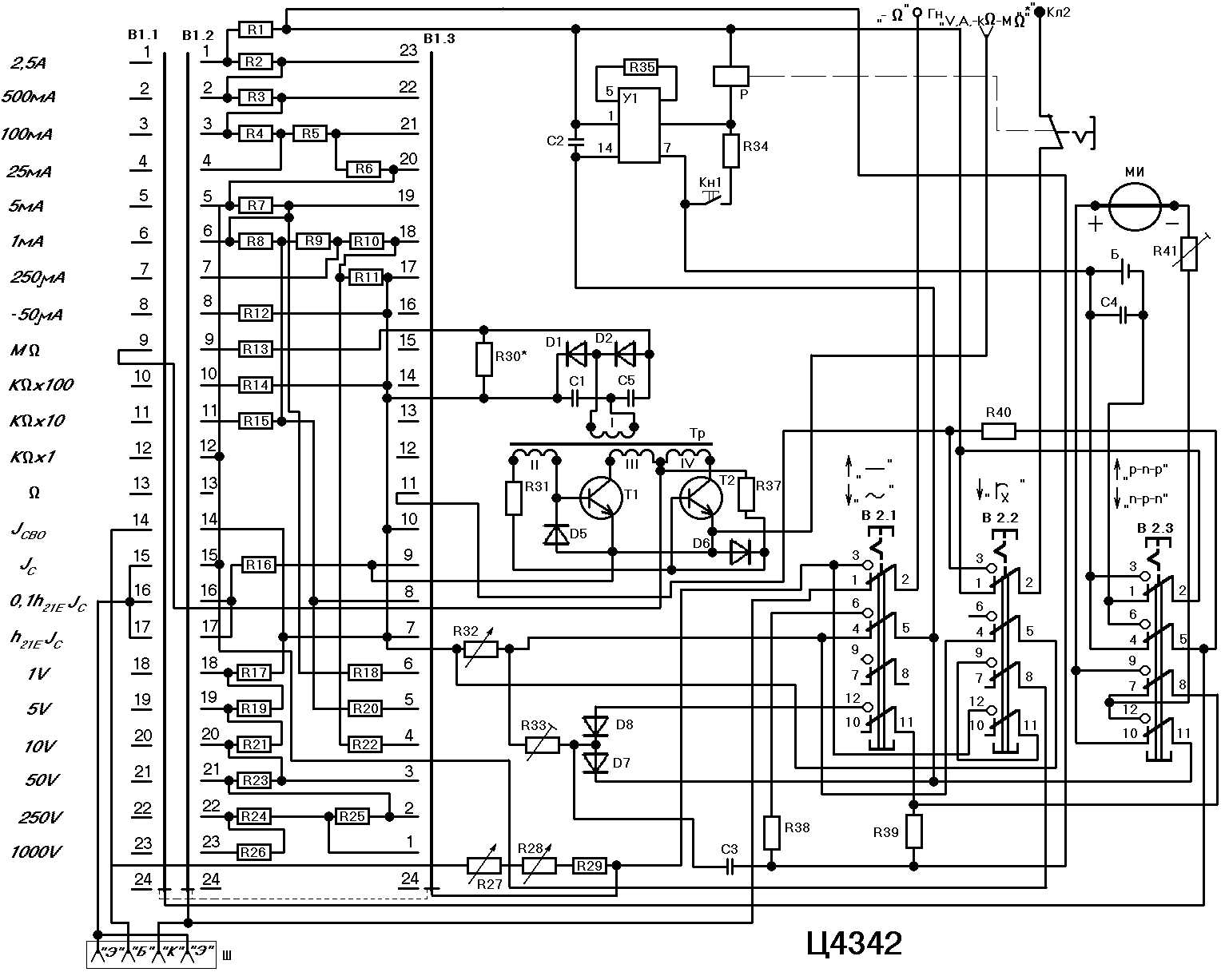 Инструкция по эксплуатации прибора электроизмерительного прибора