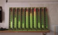 10-ти полосный анализатор спектра на 400 светодиодах