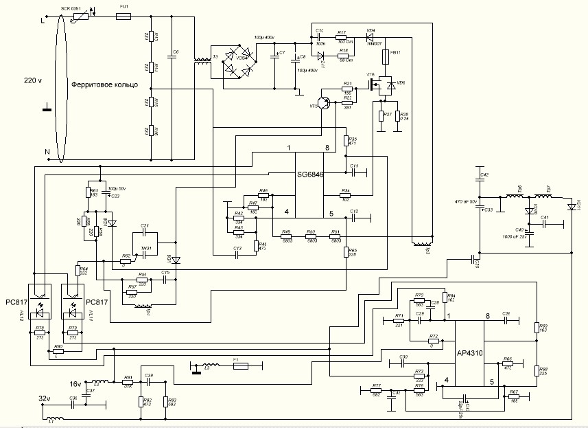 Bp tel 220 02a схема принципиальная электрическая