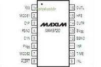 MAX9720 - 50mW, DirectDrive, Stereo Headphone Amplifier with SmartSense and Shutdown