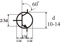 Условное графическое обозначение транзисторов на схемах