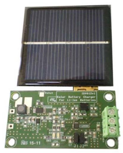 демонстрационная плата зарядного устройства на солнечной батарее STEVAL-ISV012V1