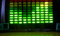 10-ти полосный светодиодный анализатор спектра
